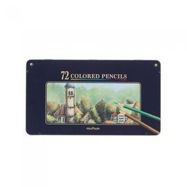 MUNHWA Nexpro Premium Oil-Based Colored Pencil Set | 72 Artist-Grade Colors | Professional Tin Case | Smooth Blending & Layering | KC Certified | Made in Korea